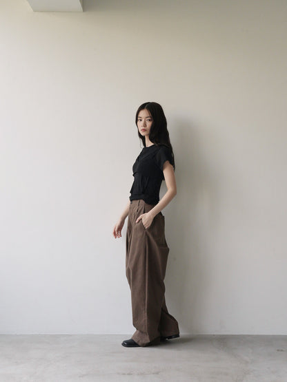 mesh camisole tee