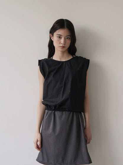 2way wrap blouse