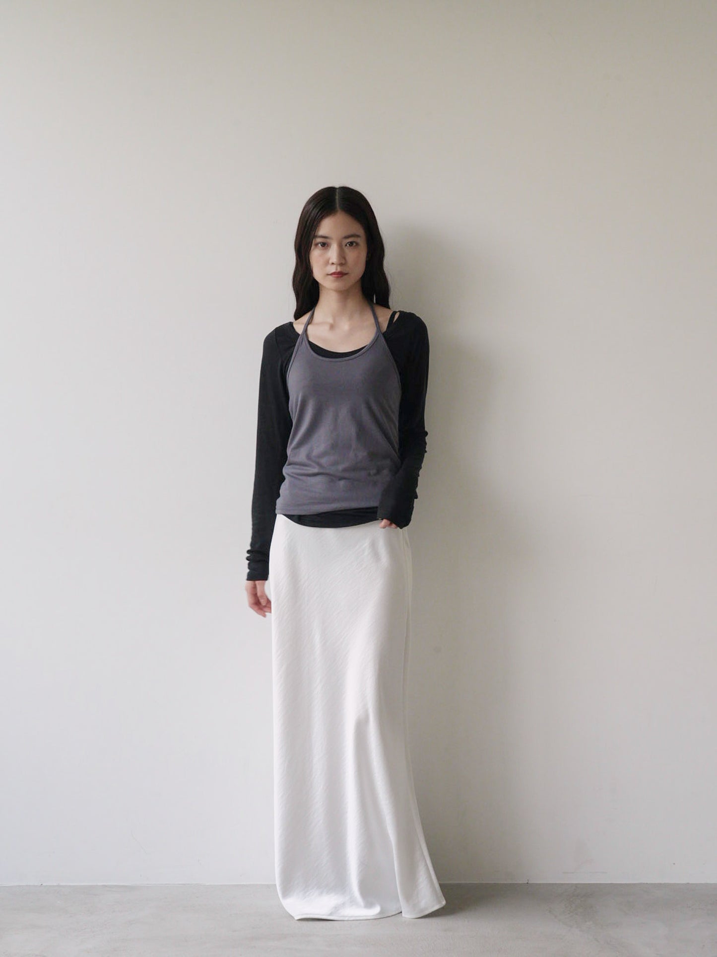 halter layered set tops