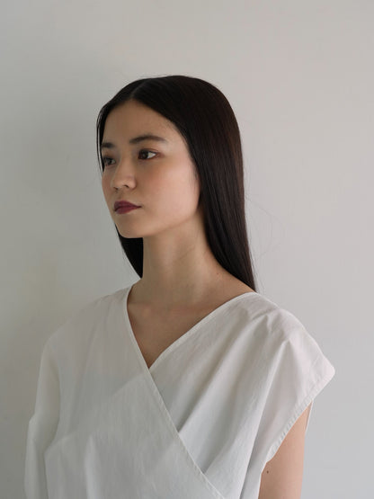 2way wrap blouse
