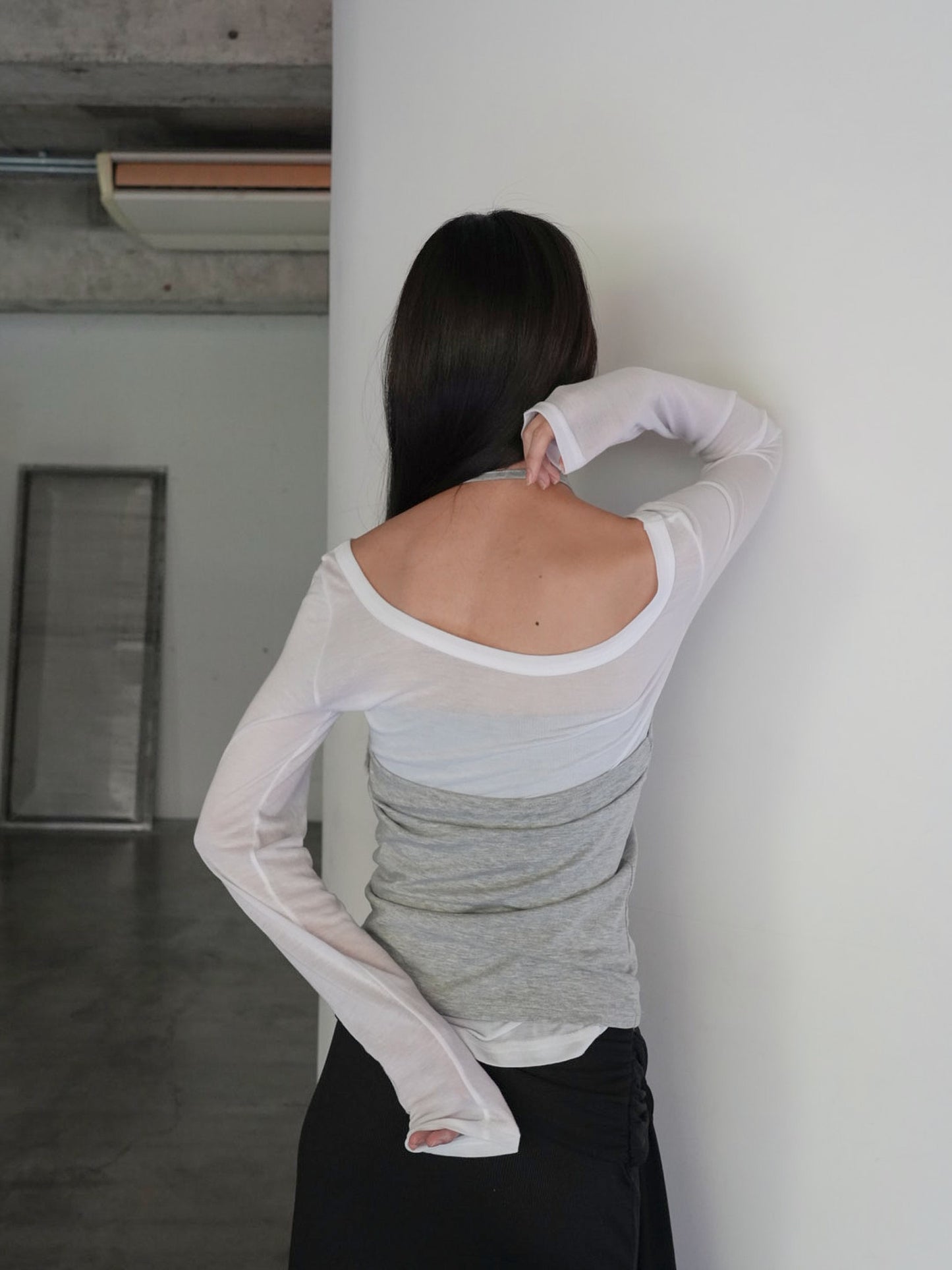 halter layered set tops