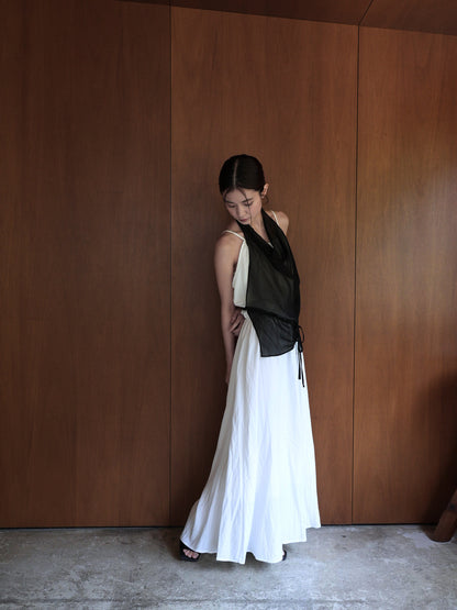 back slit one piece