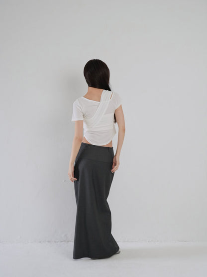 twist crop tee