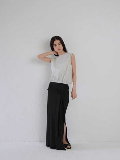 2way wrap blouse