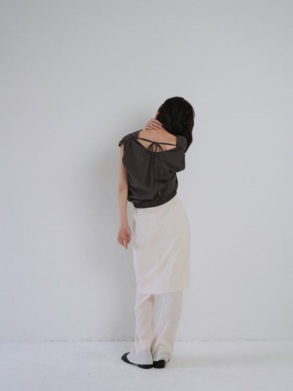 2way wrap blouse