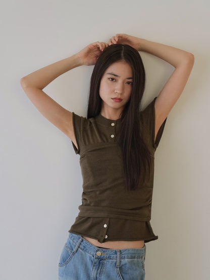 tube layered top