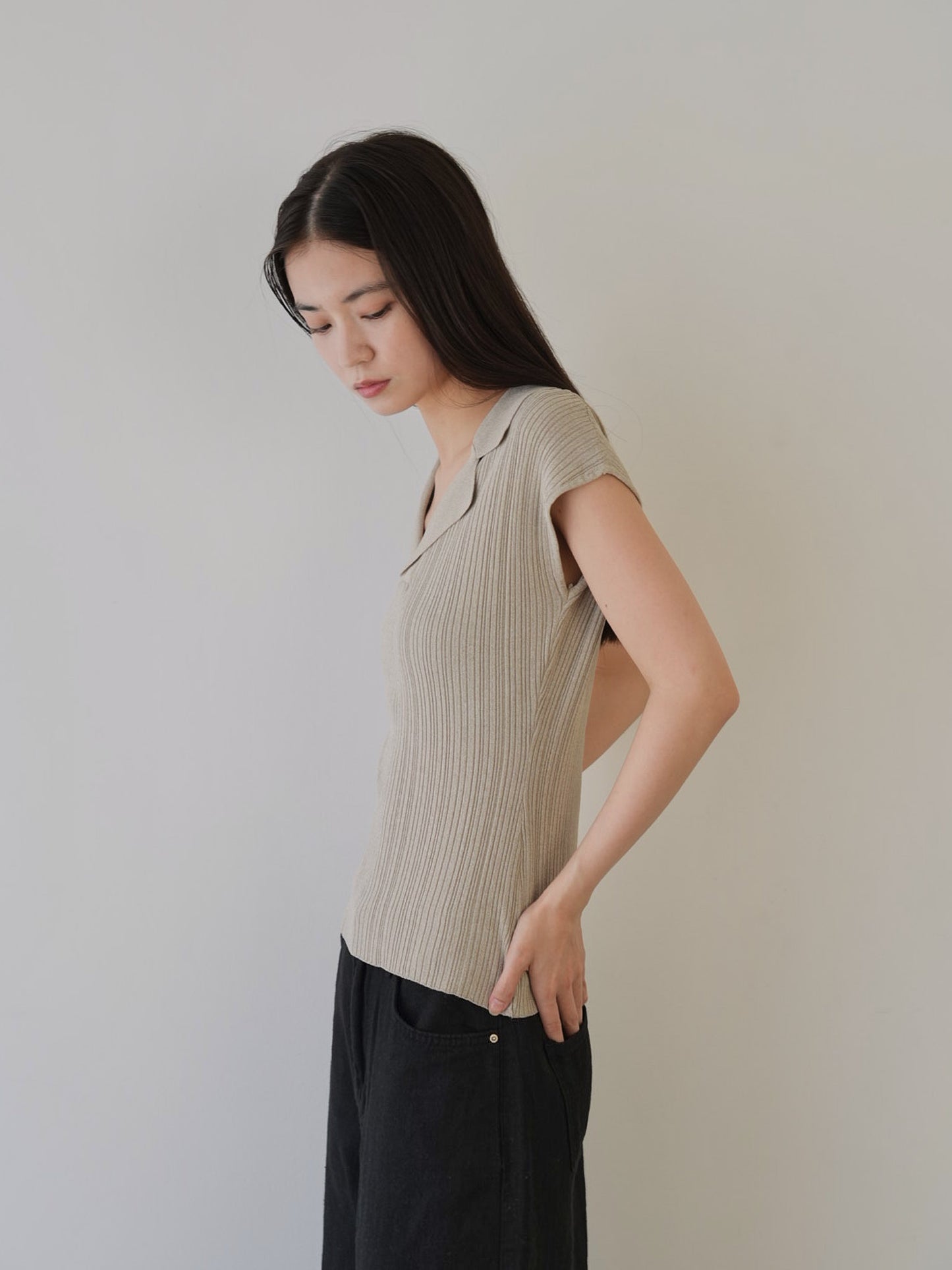 rib half tee