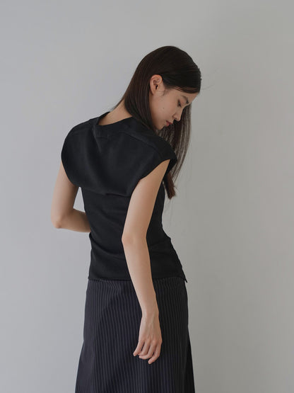 v warp knit top