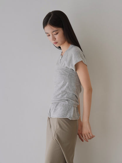 tube layered top