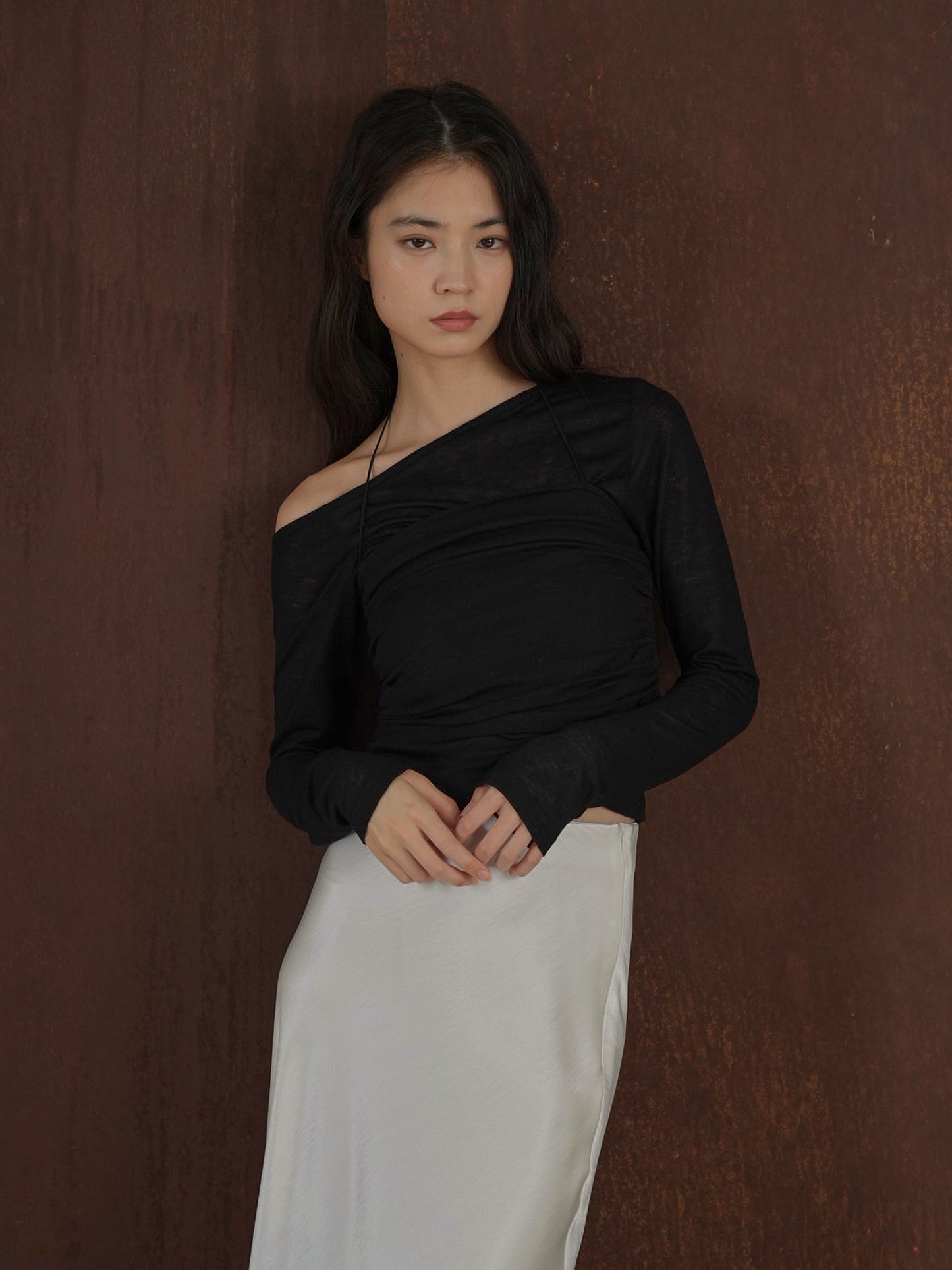 sheer layered top