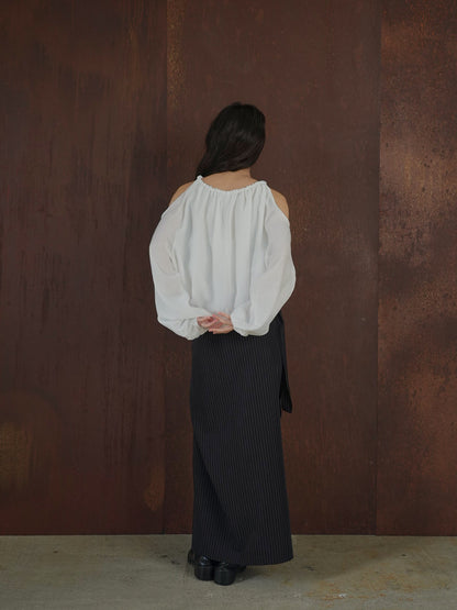 cold shoulder blouse