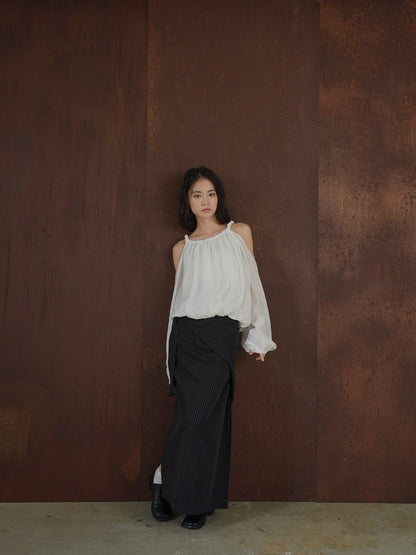 cold shoulder blouse