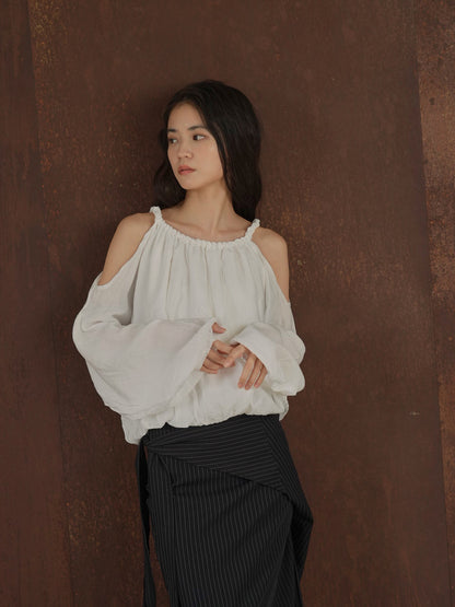 cold shoulder blouse