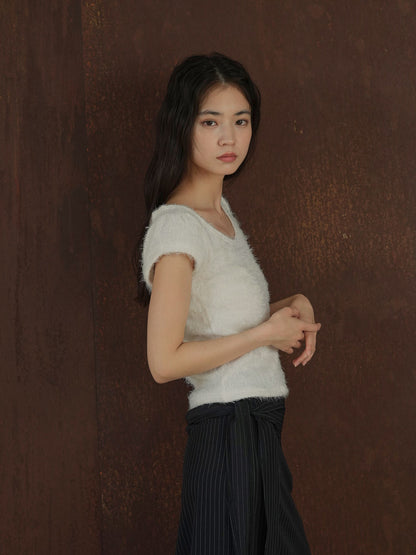 shaggy half tee