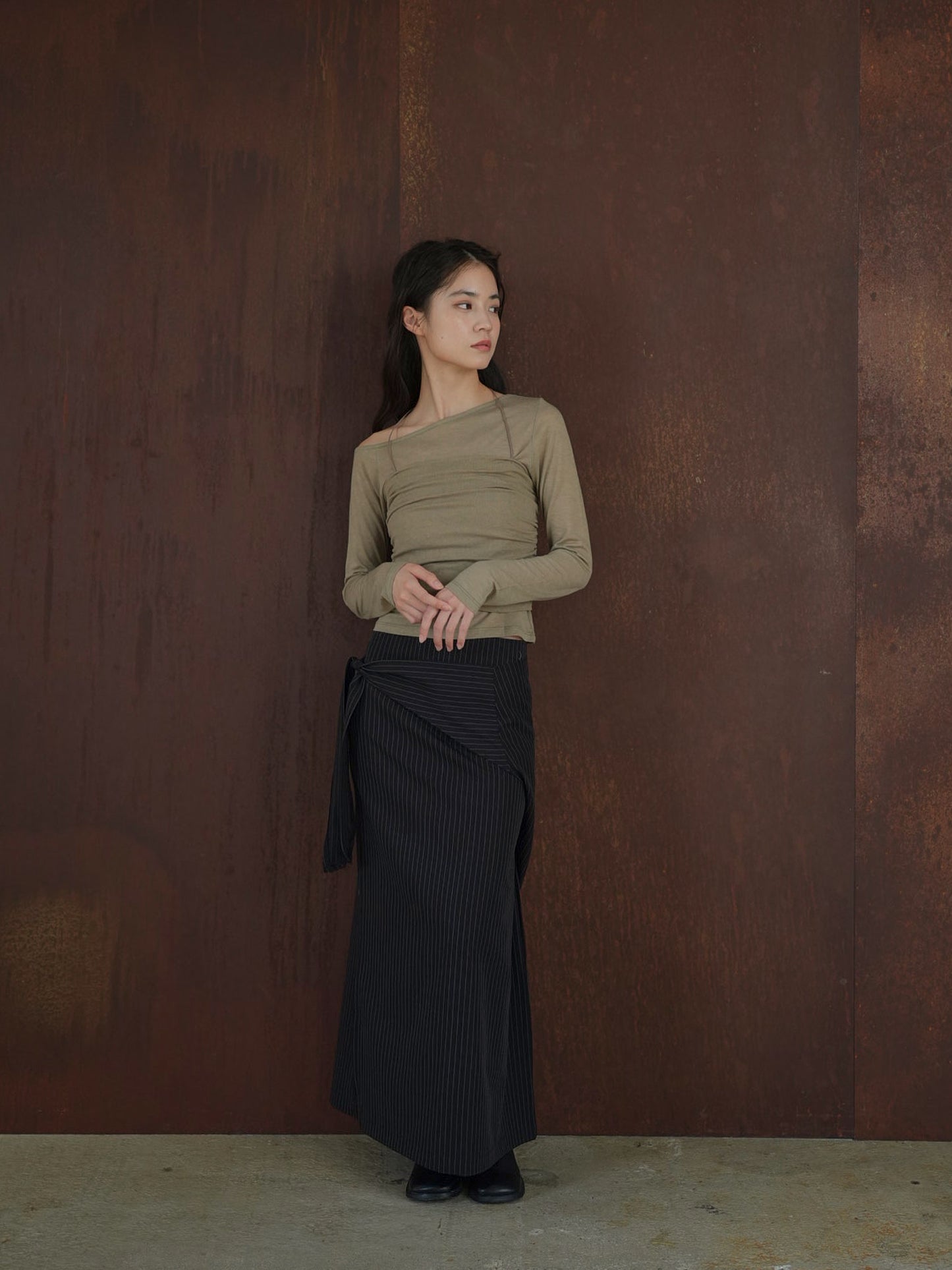 sheer layered top