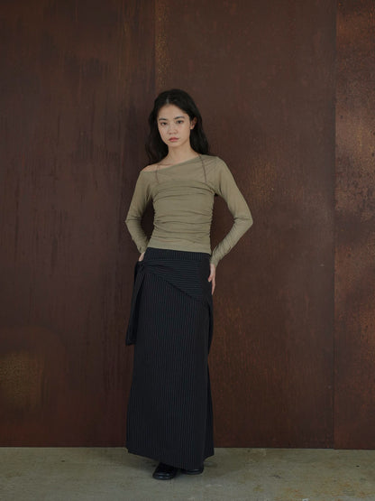 sheer layered top