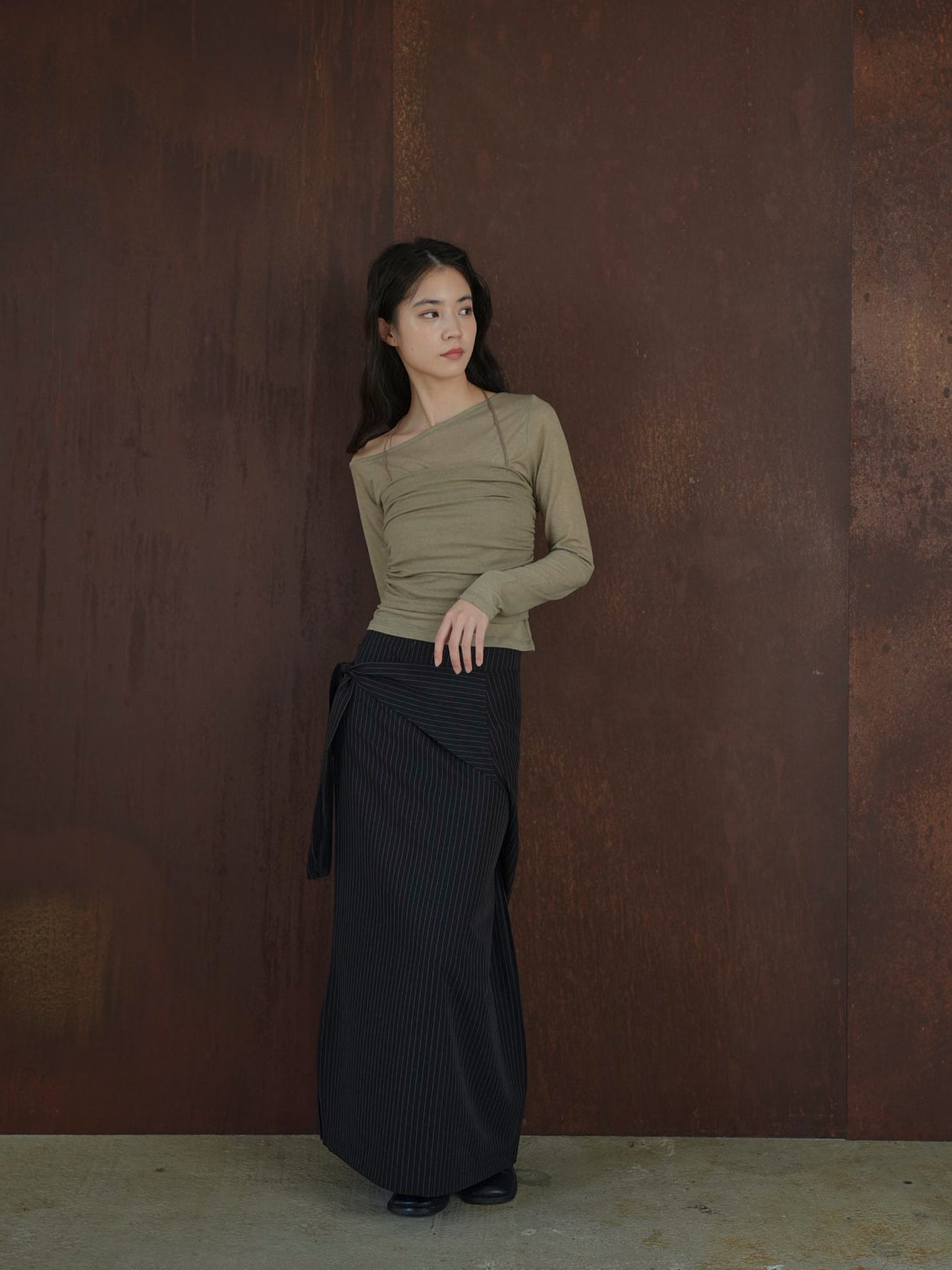 sheer layered top
