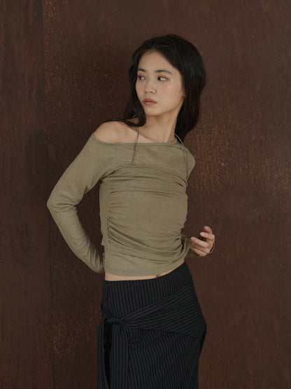 sheer layered top