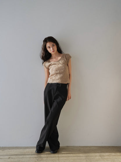 shaggy half tee