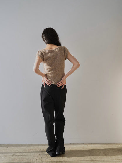 shaggy half tee