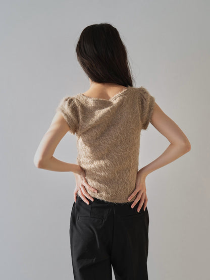 shaggy half tee