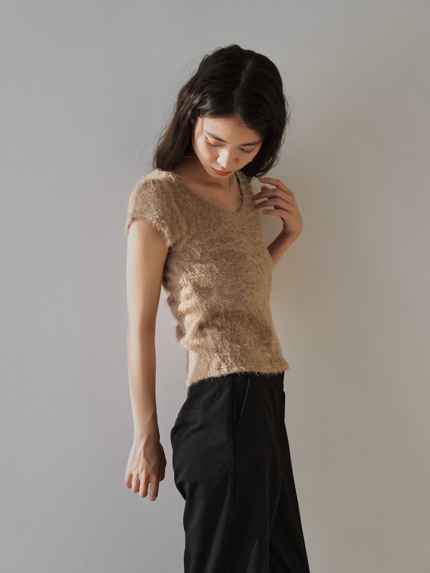 shaggy half tee