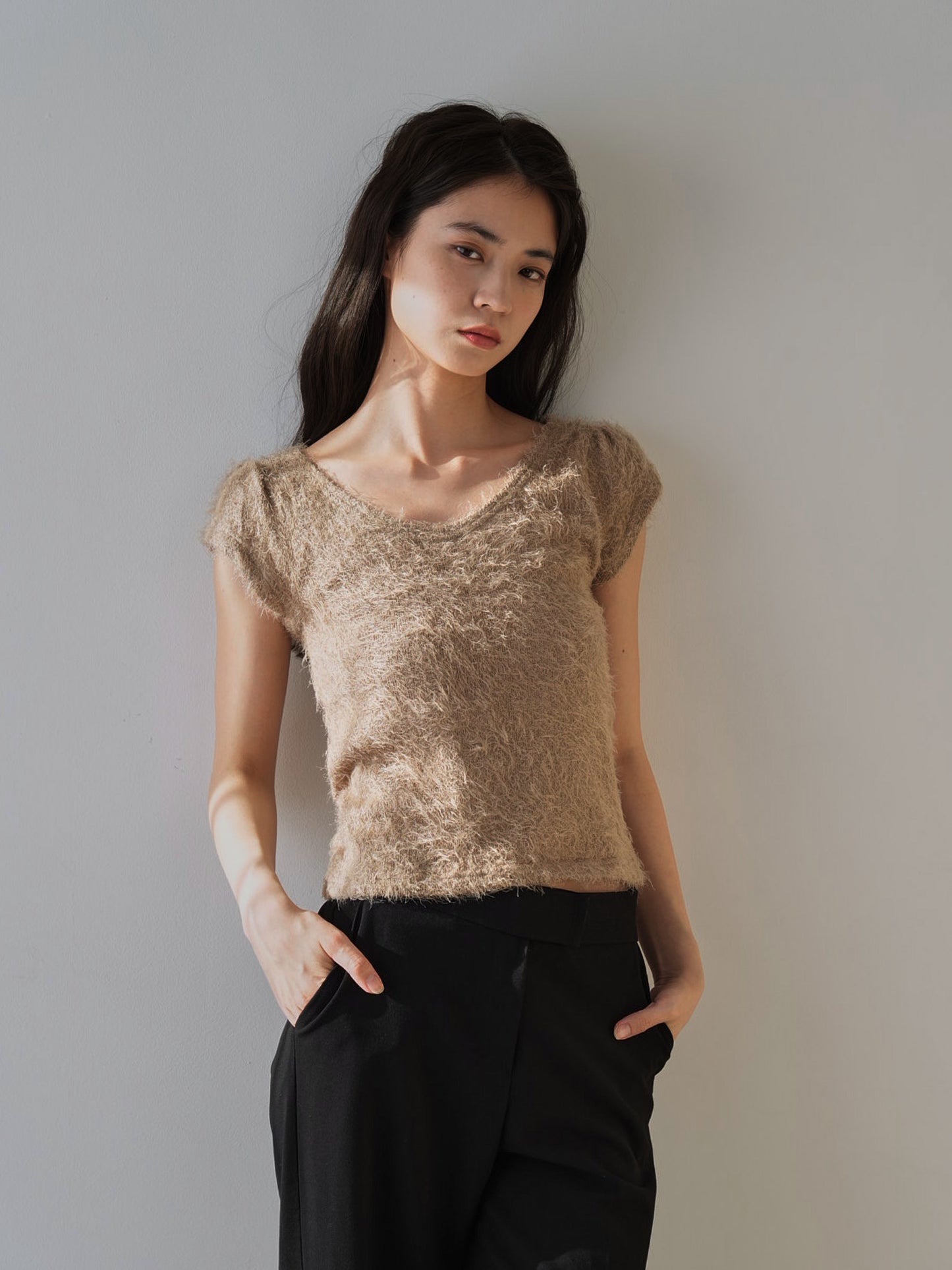 shaggy half tee