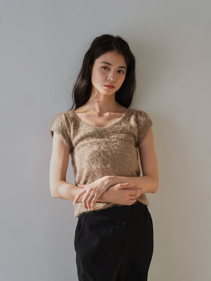 shaggy half tee