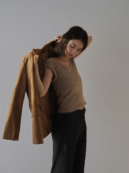 shaggy half tee