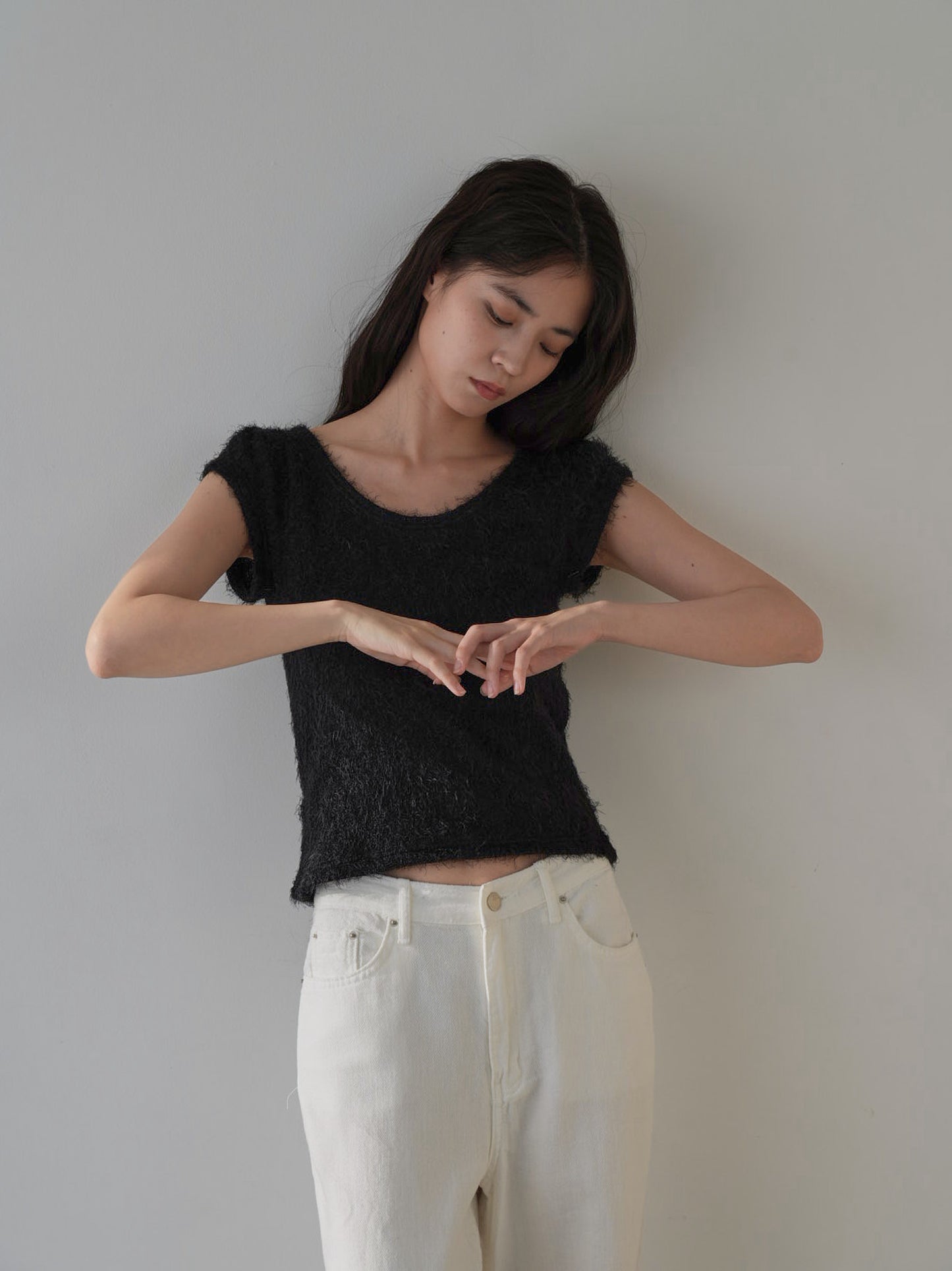 shaggy half tee