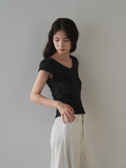 shaggy half tee