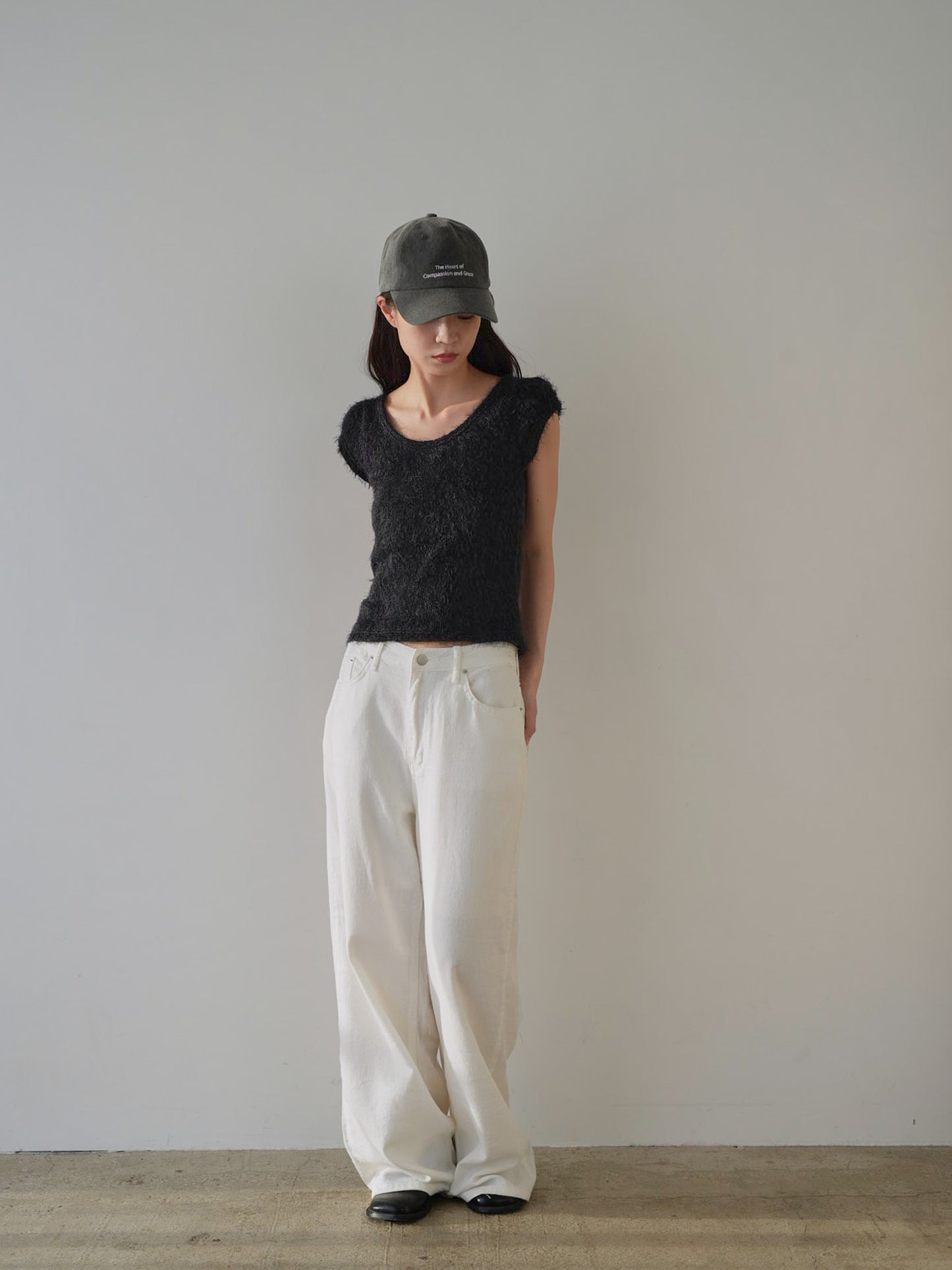shaggy half tee