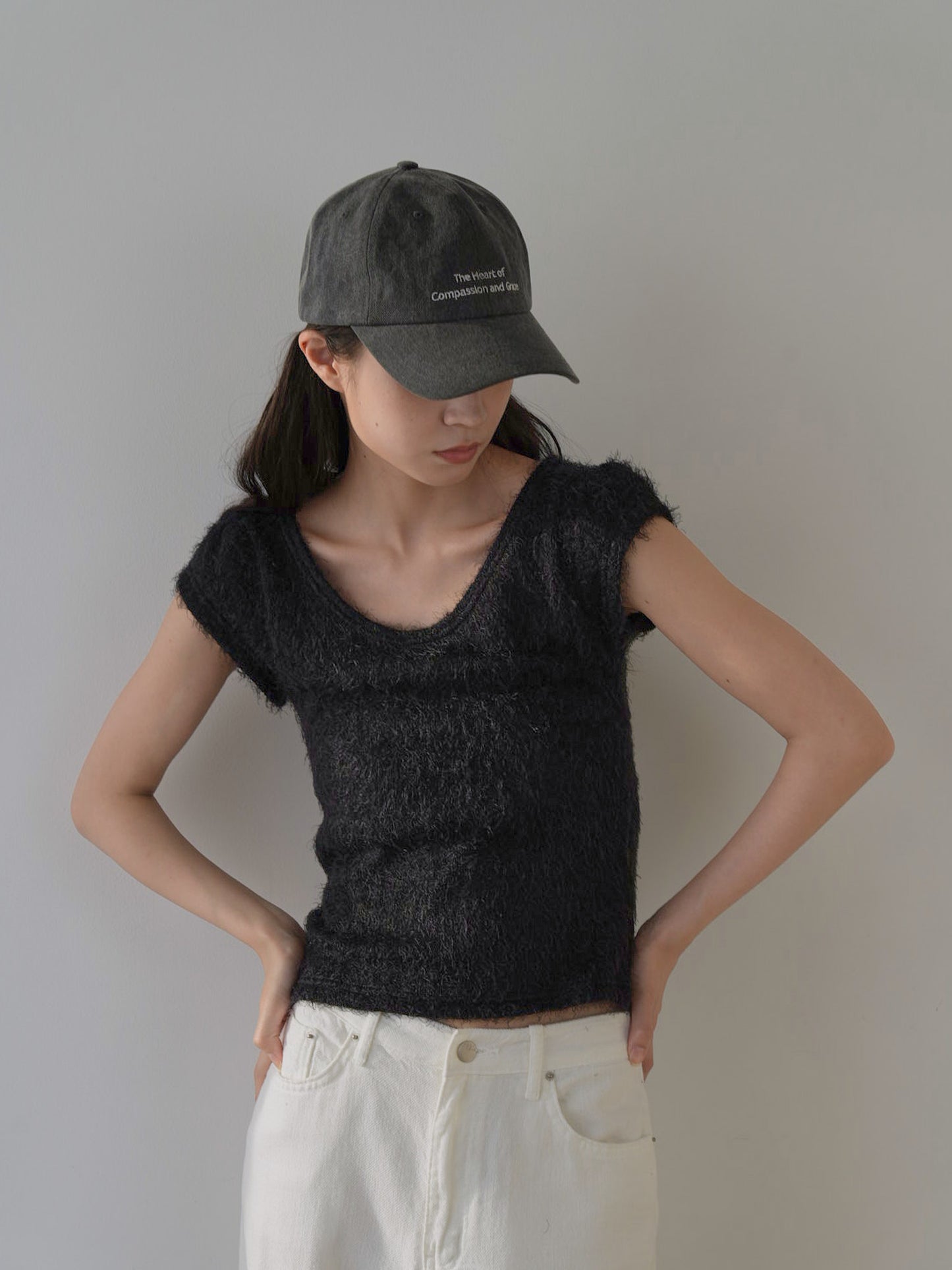 shaggy half tee