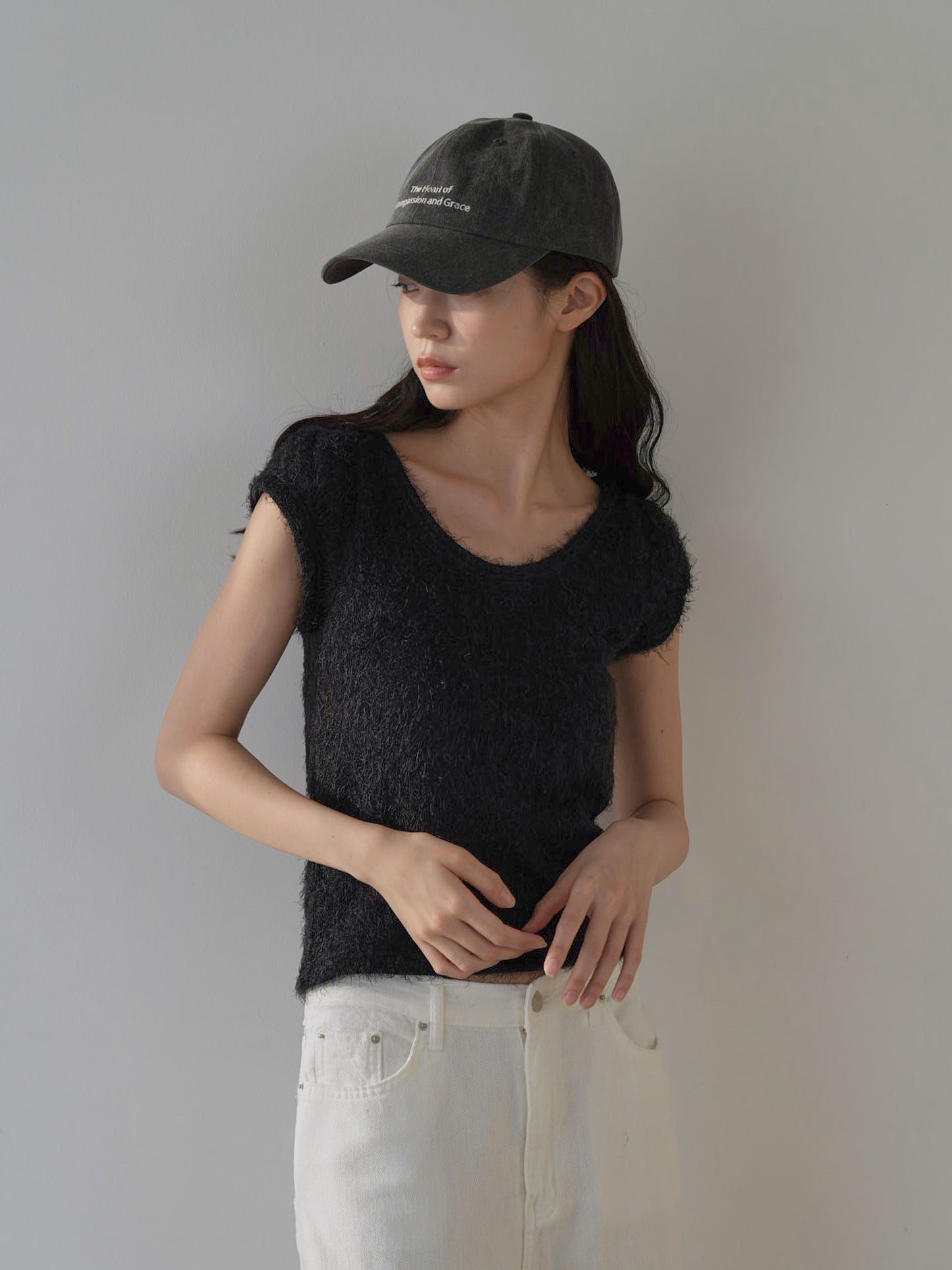 shaggy half tee
