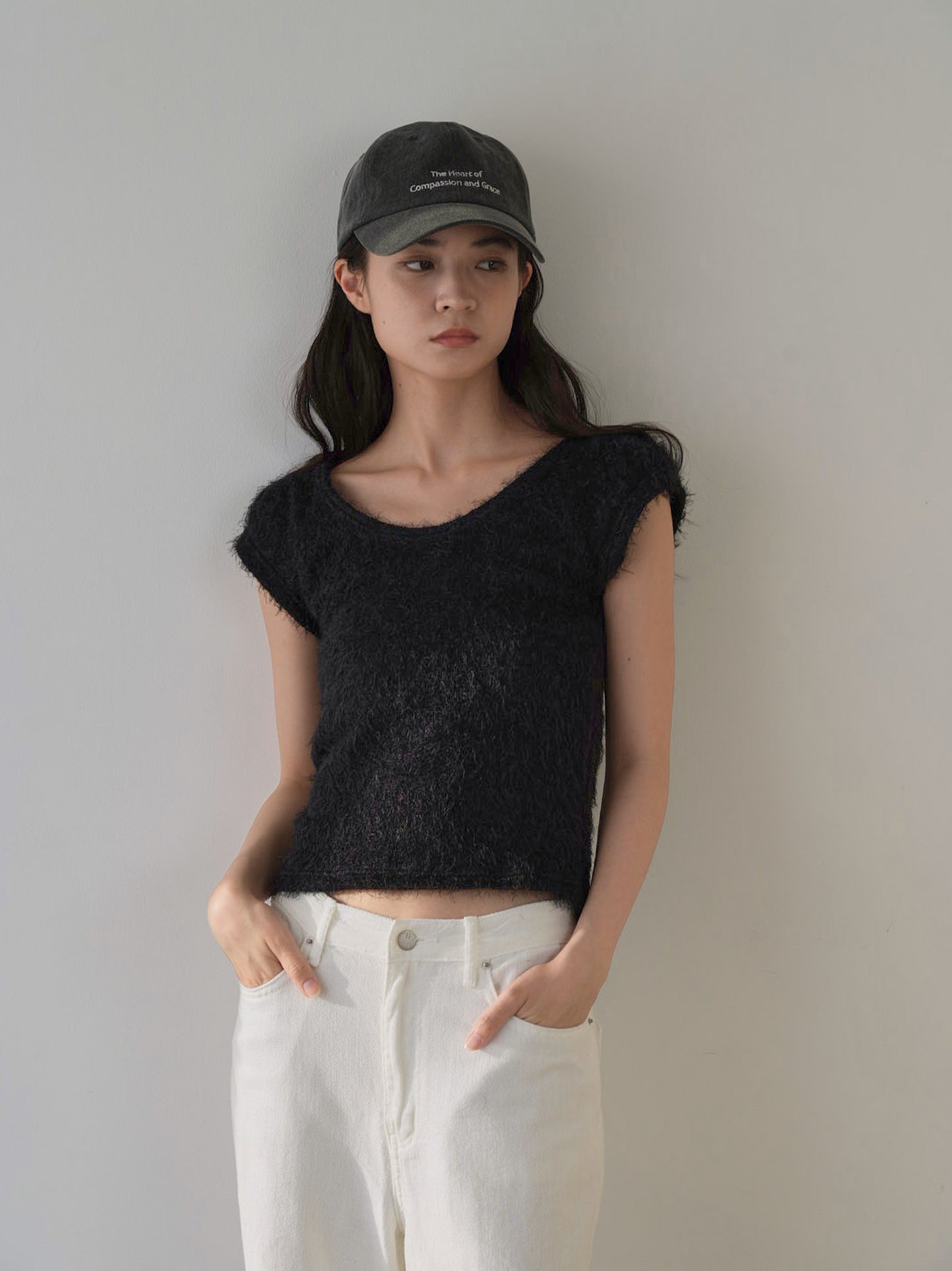 shaggy half tee
