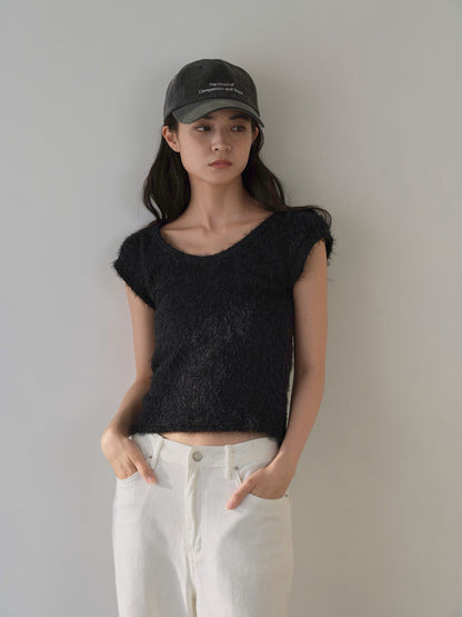 shaggy half tee