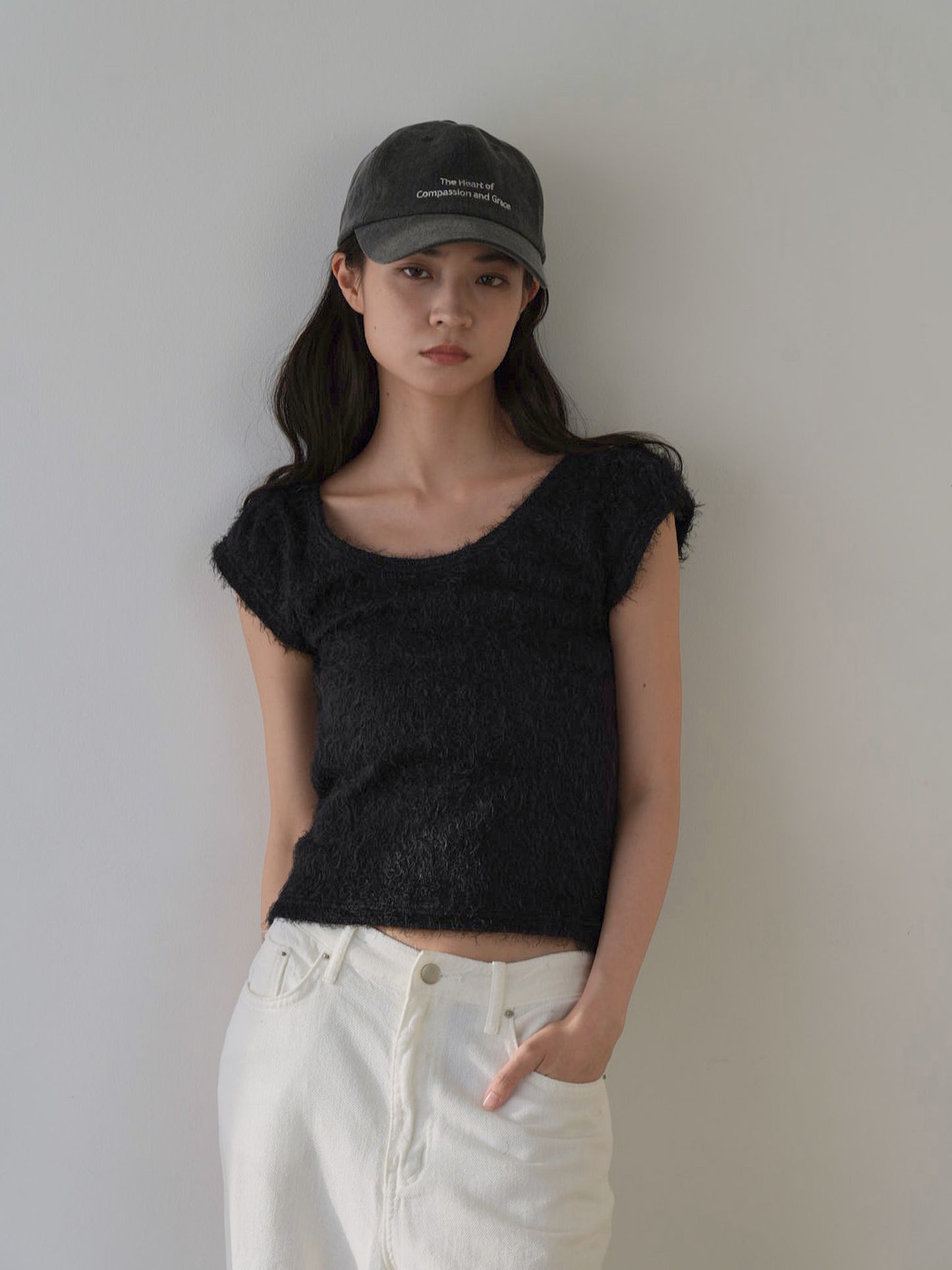 shaggy half tee
