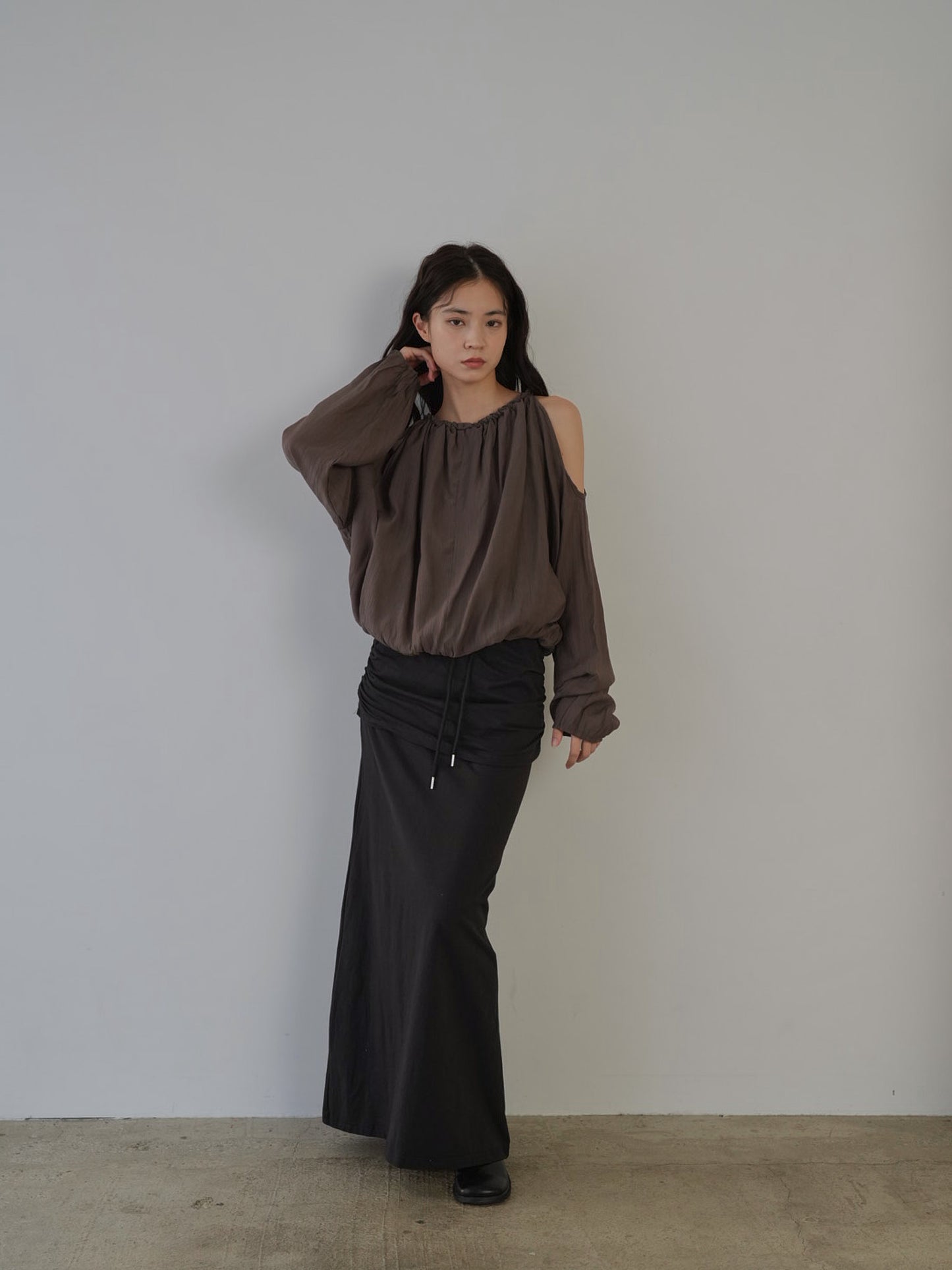 cold shoulder blouse
