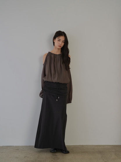cold shoulder blouse