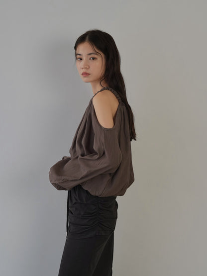 cold shoulder blouse