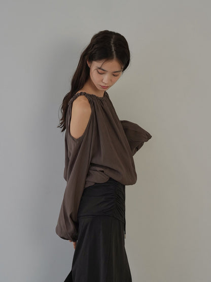 cold shoulder blouse