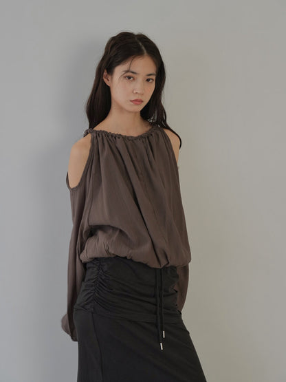 cold shoulder blouse
